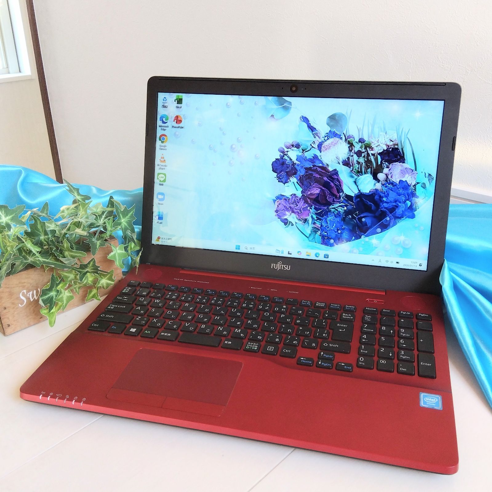 Windows11✨高速SSD✨富士通ノートパソコン✨カメラ＆Office付きPC✨13