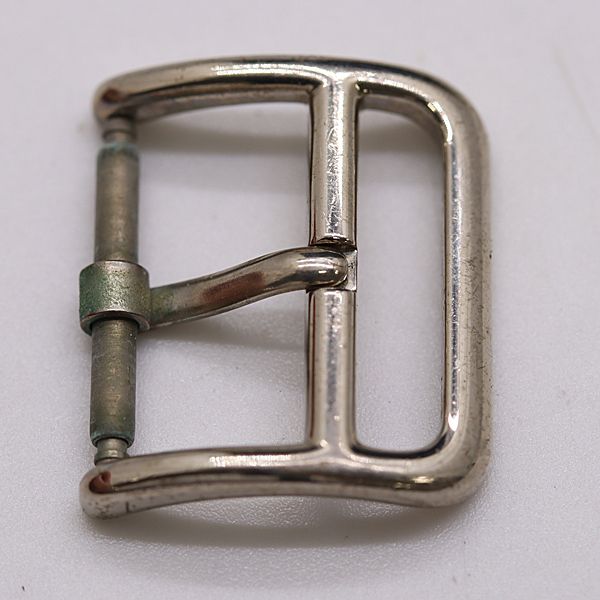 10087　尾錠　HERMES　エルメス　幅17mm 純正尾錠　シルバー　腕時計 エルメス 純正尾錠 シルバーカラー 17mm用 メンズ腕時計 2000000 NSK