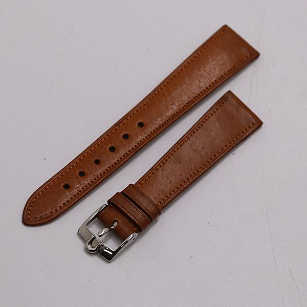 良品 オメガ 純正ベルト レザー ブラウンカラー 18mm用 メンズ腕時計