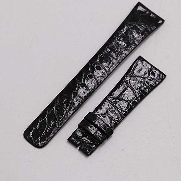 良品 セイコー クレドール 純正ベルト レザー ブラックカラー 20mm用