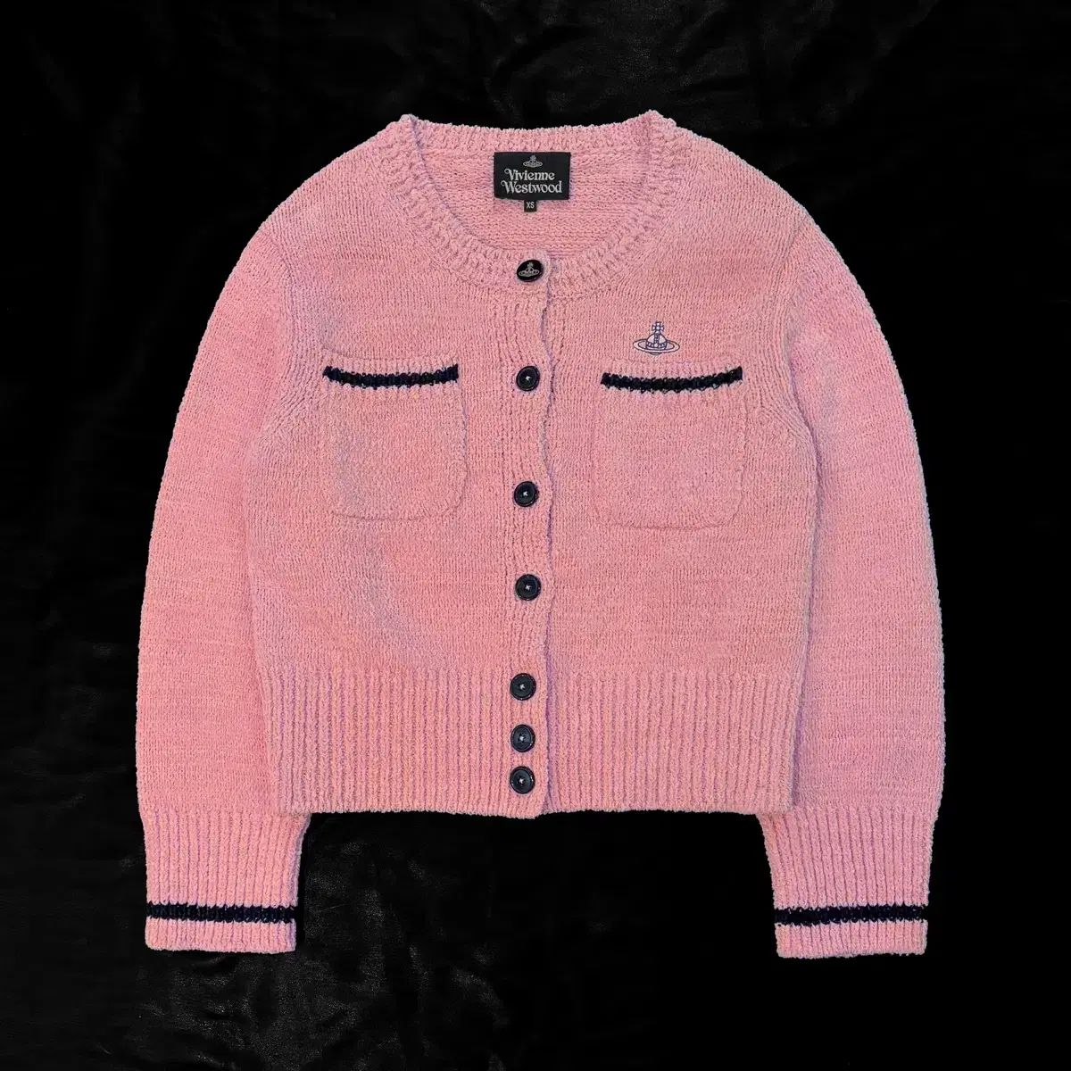ヴィヴィアン・ウエストウッド ピンク カーディガン - メルカリ