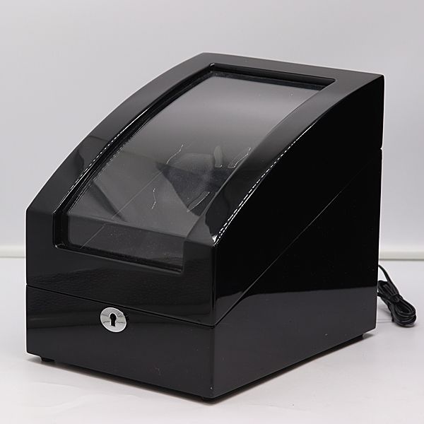 美品　TRIPLE TREE ワイディングマシーン 良品 ワインディングマシーン TRIPLE TREE ブラックカラー 腕時計用