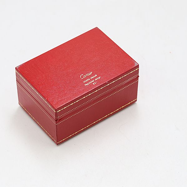 良品 カルティエ 空箱 レッドカラー 腕時計用 メンズ/レディース腕時計