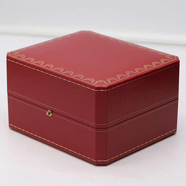 箱付 良品 カルティエ 空箱 赤/レッドカラー メンズ/レディース 腕時計