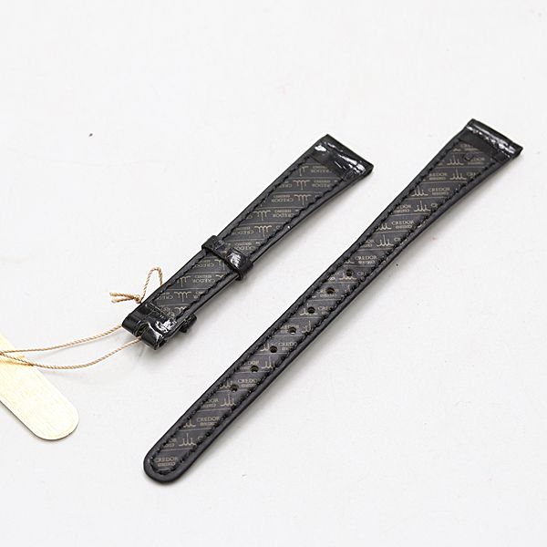 美品 セイコー クレドール 純正ベルト レザー ブラックカラー 13mm用