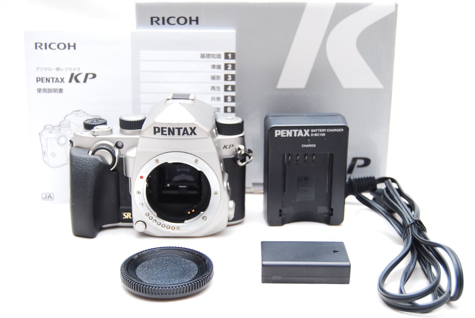 ☆PENTAX デジタル一眼レフカメラ KP ボディ シルバー ペンタックス