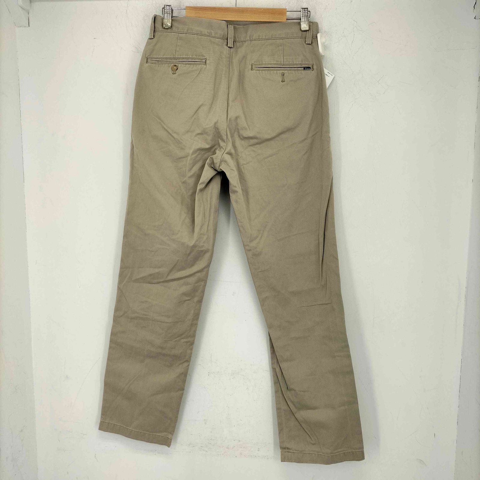 ポロバイラルフローレン Polo by RALPH LAUREN CLASSIC FIT  ノータックチノパンツ メンズ  31/32