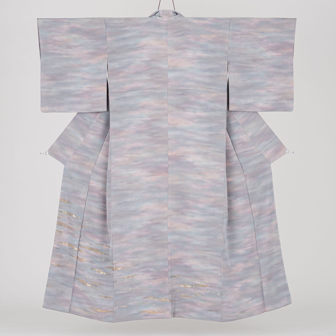 付け下げ訪問着 金の霞 - メルカリ