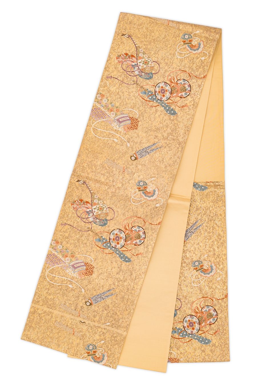 袋帯○和楽器に花 - メルカリ 袋帯○和楽器に花 - メルカリ