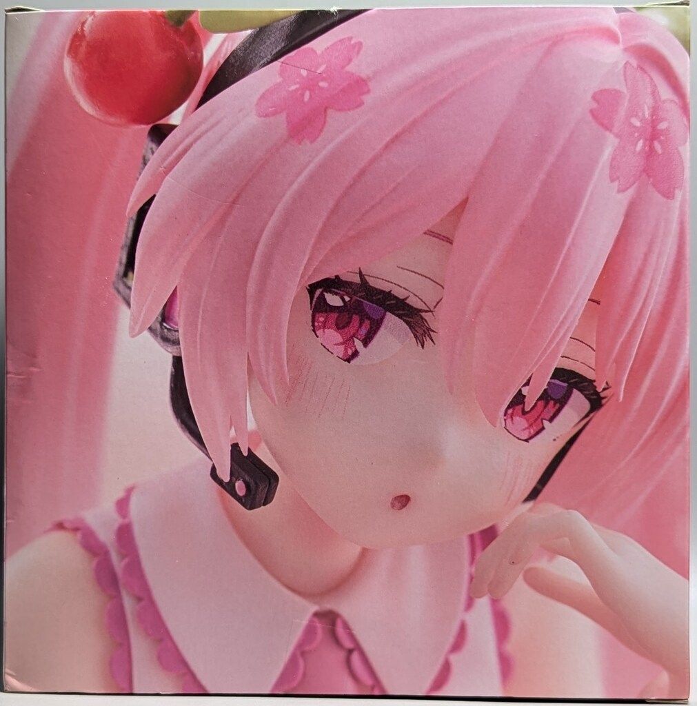 タイトー Desktop Cute フィギュア 桜ミク さくらんぼクッションVer