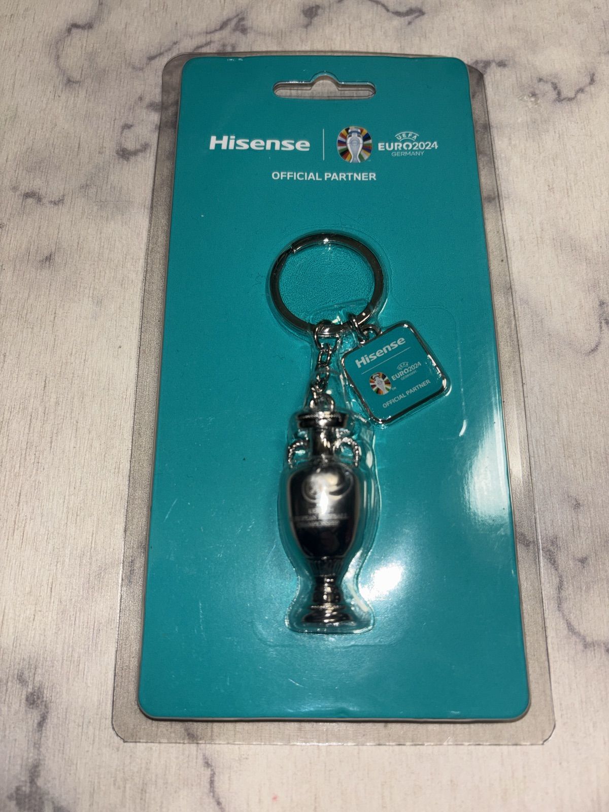 Hisense EURO2024 キーホルダー Metal Trophy Cup Keychain×1 - メルカリ