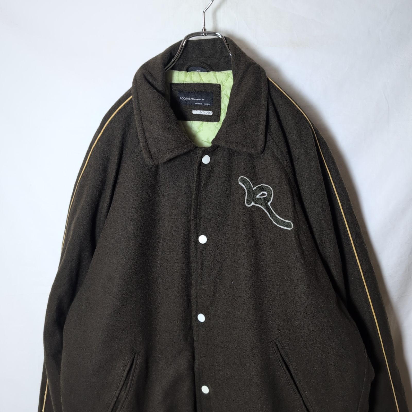 Rocawear/ロカウェア】 ウール ジャケット スタジャン 中綿 