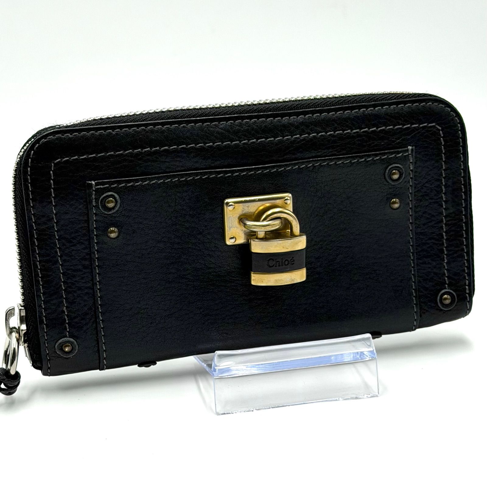 クロエ Chloe パディントン ラウンドジップ 長財布 ラウンドファスナー