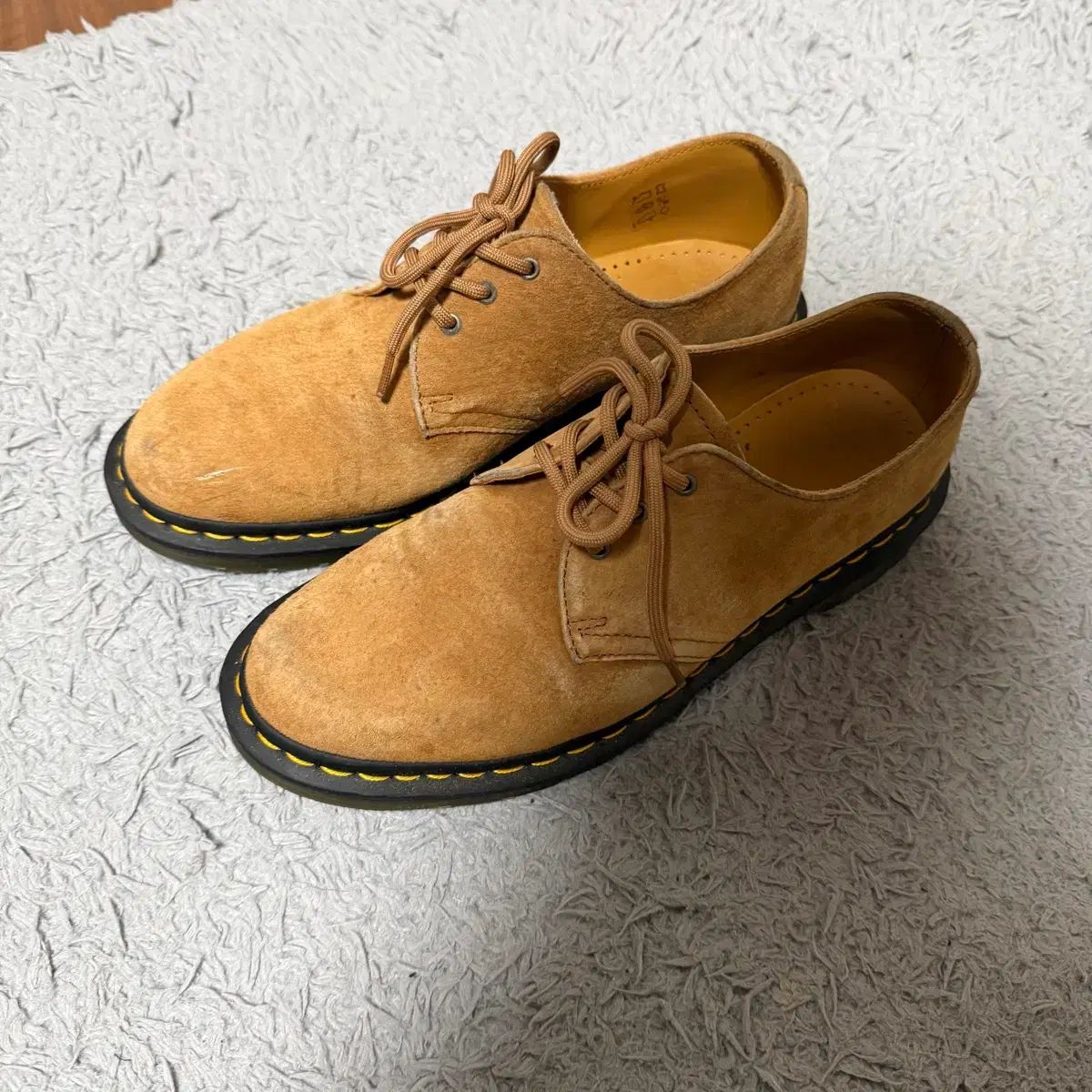 DR. MARTENS ドクターマーチン 3ホール スウェード ダービーシューズ 270