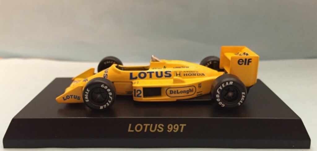 京商 1/64ロータスフォーミュラ ミニカーコレクション LOTUS 99T No12