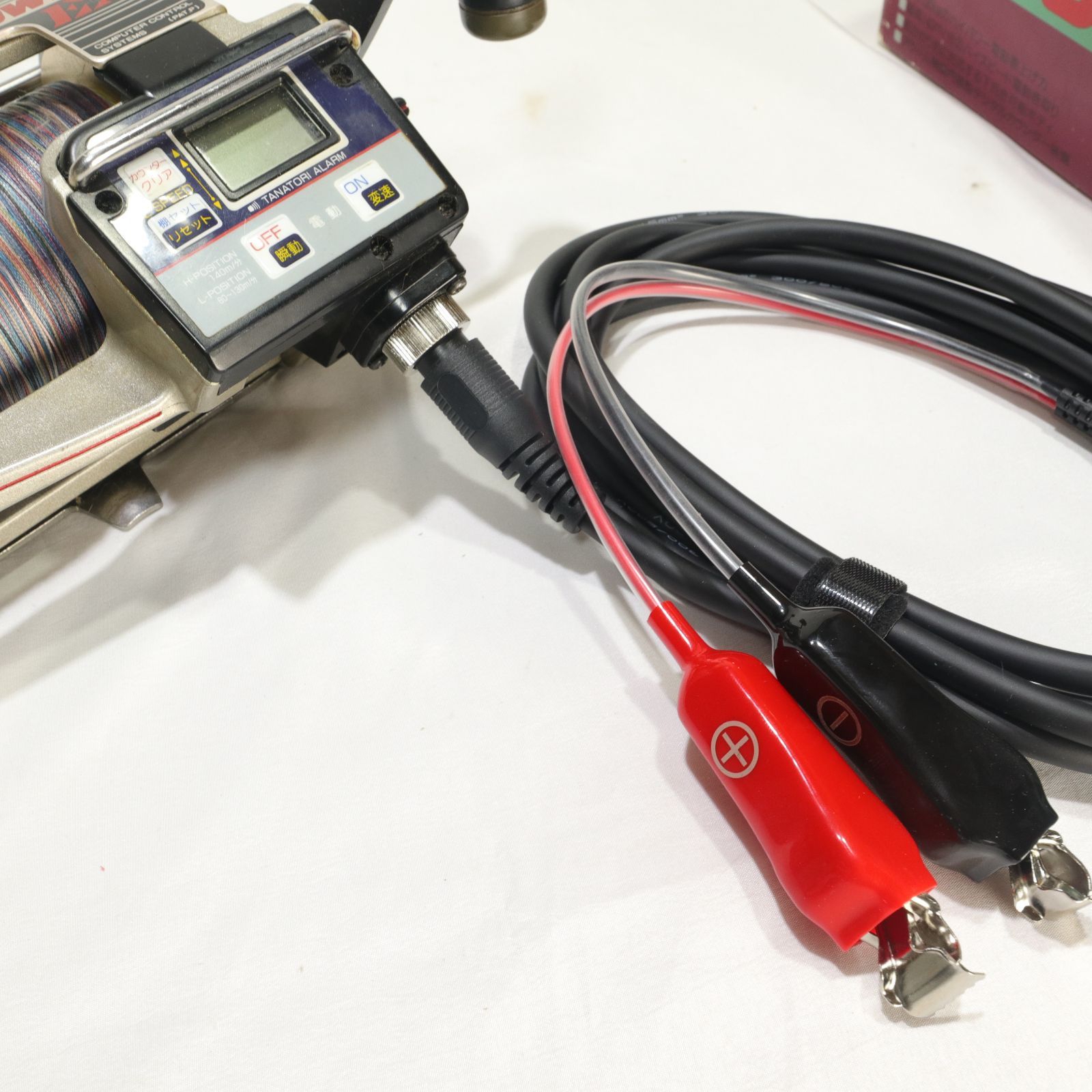 RYOBI/リョービ 電動リール対応 バッテリー 電源コード/電源ケーブル 3