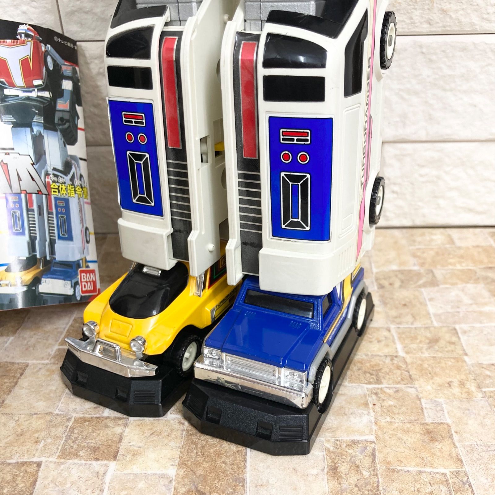 高速戦隊ターボレンジャー DX超合金 五連合体 ターボロボ BANDAI