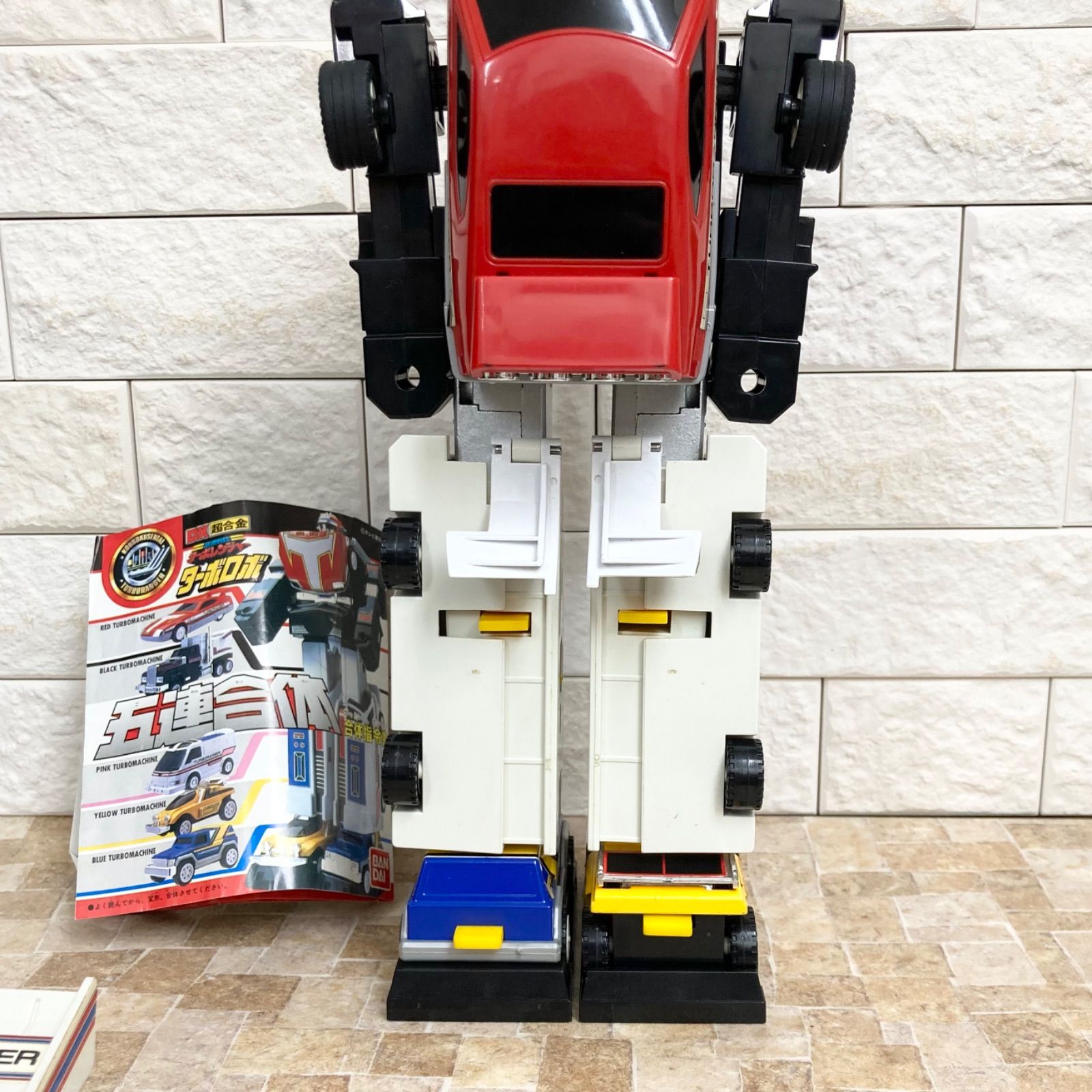 高速戦隊ターボレンジャー DX超合金 五連合体 ターボロボ BANDAI