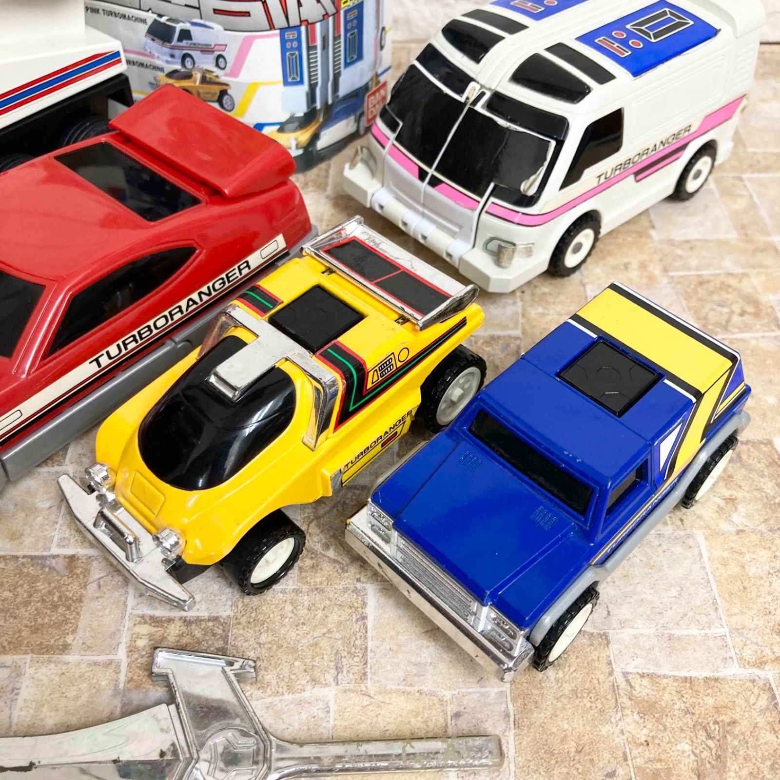 高速戦隊ターボレンジャー DX超合金 五連合体 ターボロボ BANDAI