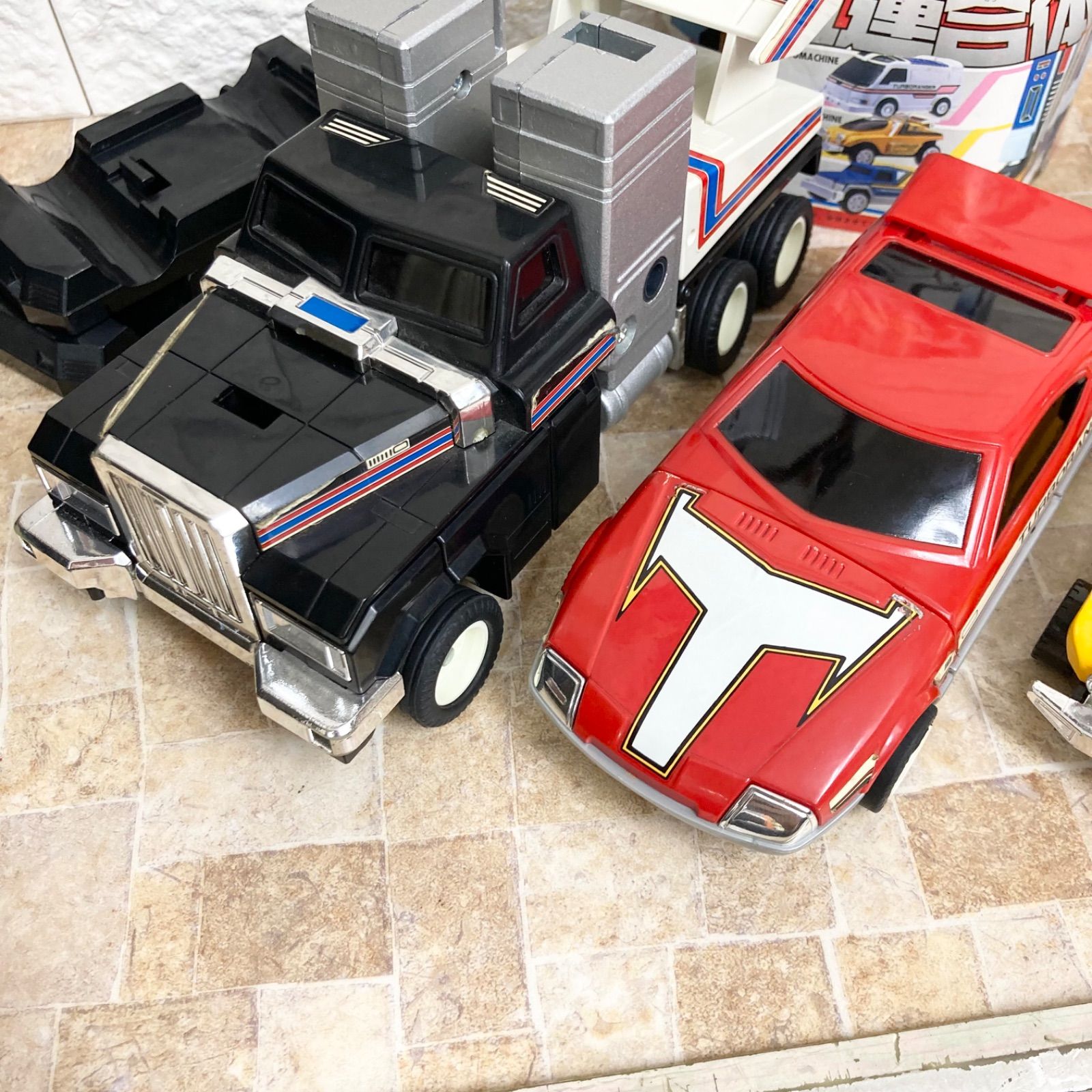 高速戦隊ターボレンジャー DX超合金 五連合体 ターボロボ BANDAI