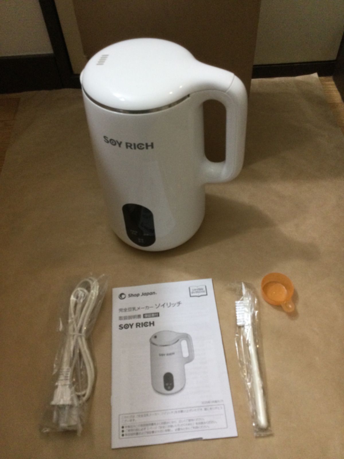 【新品】 SOY RICH ショップジャパン 完全 豆乳メーカー ショップジャパン 完全豆乳メーカー SOY RICH - メルカリ