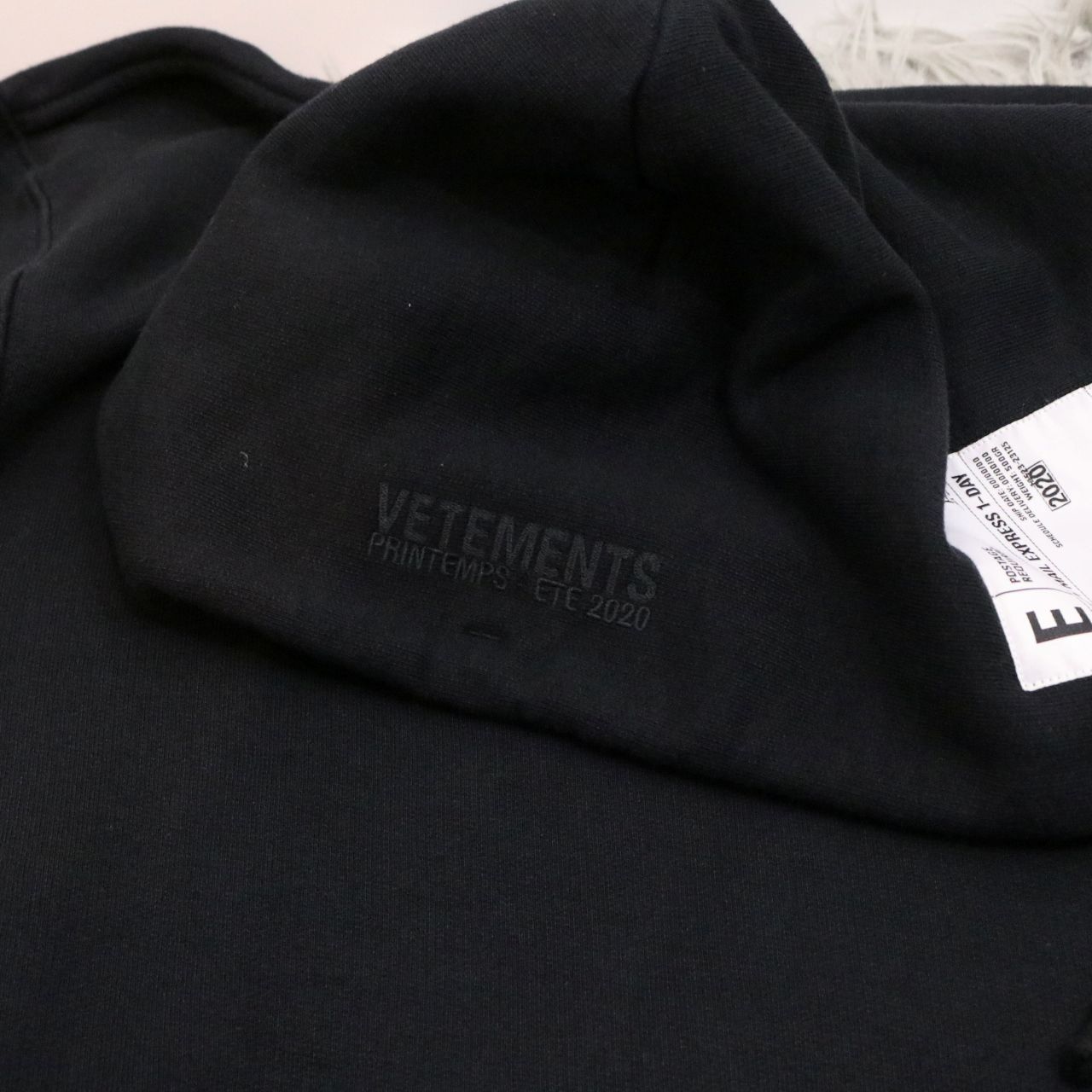 中古A】VETEMENTS ヴェトモン S メンズ パーカー フードデリバリー 