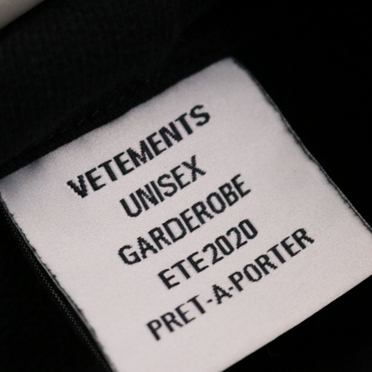 中古A】VETEMENTS ヴェトモン S メンズ パーカー フードデリバリー 