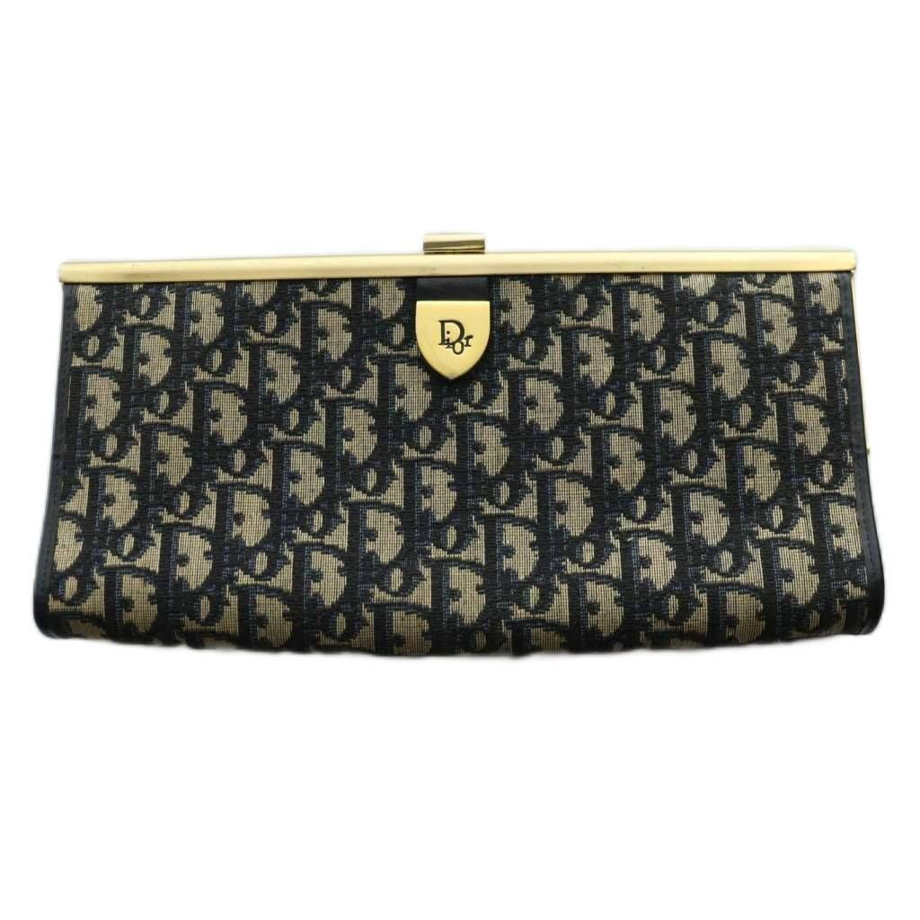 クリスチャンディオール Christian Dior トロッター がま口バッグ