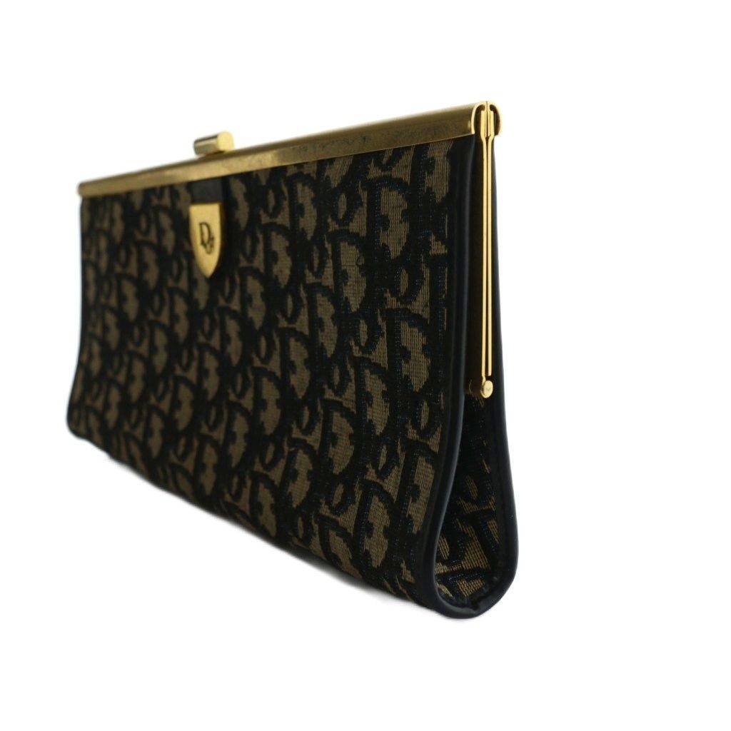 クリスチャンディオール Christian Dior トロッター がま口バッグ