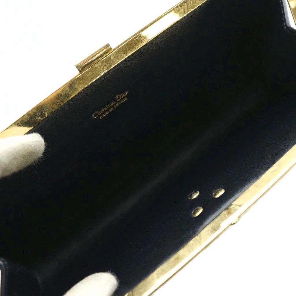 クリスチャンディオール Christian Dior トロッター がま口バッグ