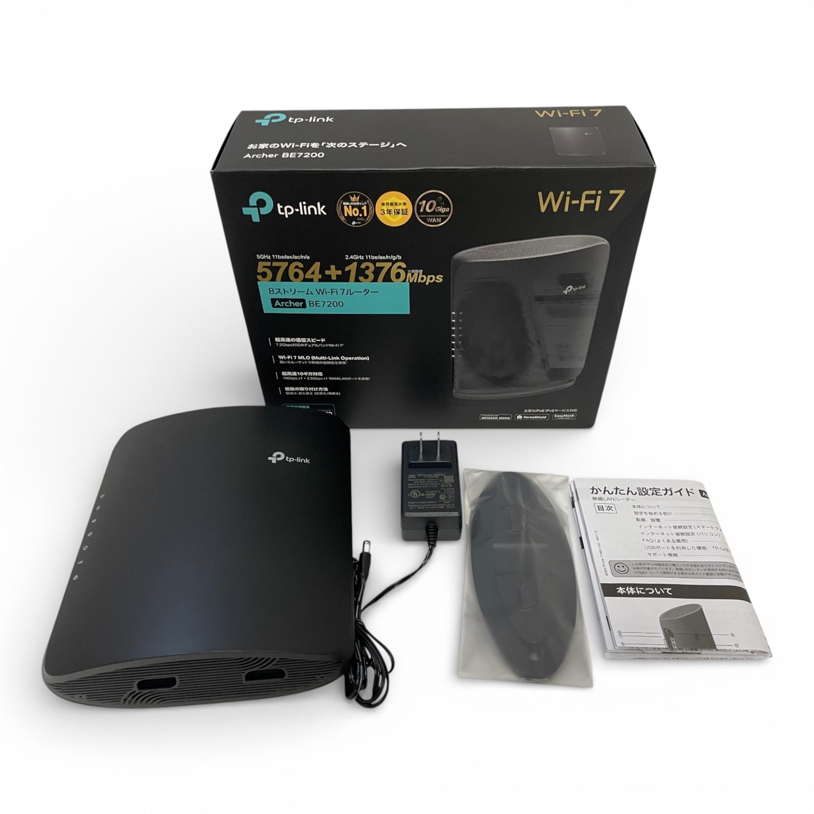 ○ ティーピーリンク TP-Link WiFi ルーター BE7200 WiFi7 無線