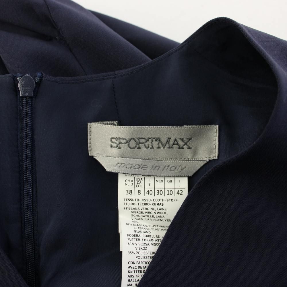 スポーツマックス マックスマーラ SPORT MAX ワンピース ロング 長袖