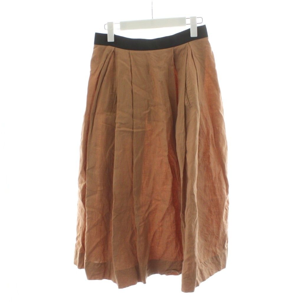 マーガレットハウエル MARGARET HOWELL 22SS フレアスカート 麻 マーガレットハウエル MARGARET HOWELL 22SS フレアスカート 麻