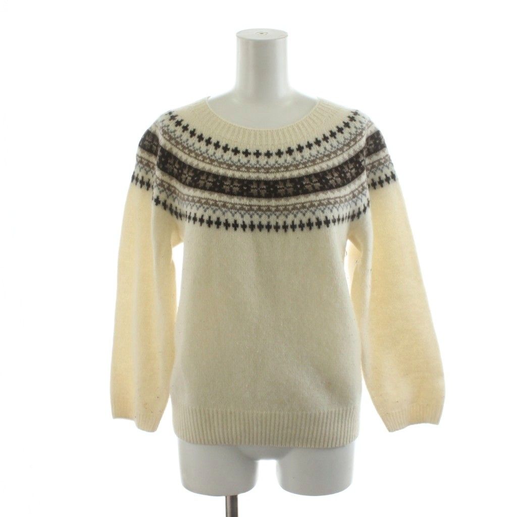 マーガレットハウエル MARGARET HOWELL ニット セーター 長袖 ウール  