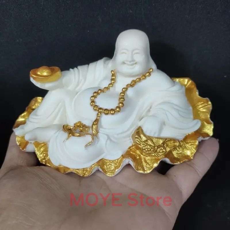 布袋様 黄金 開運 運気 風水 玄関 昇運 風水 置物 縁起物 魔除け