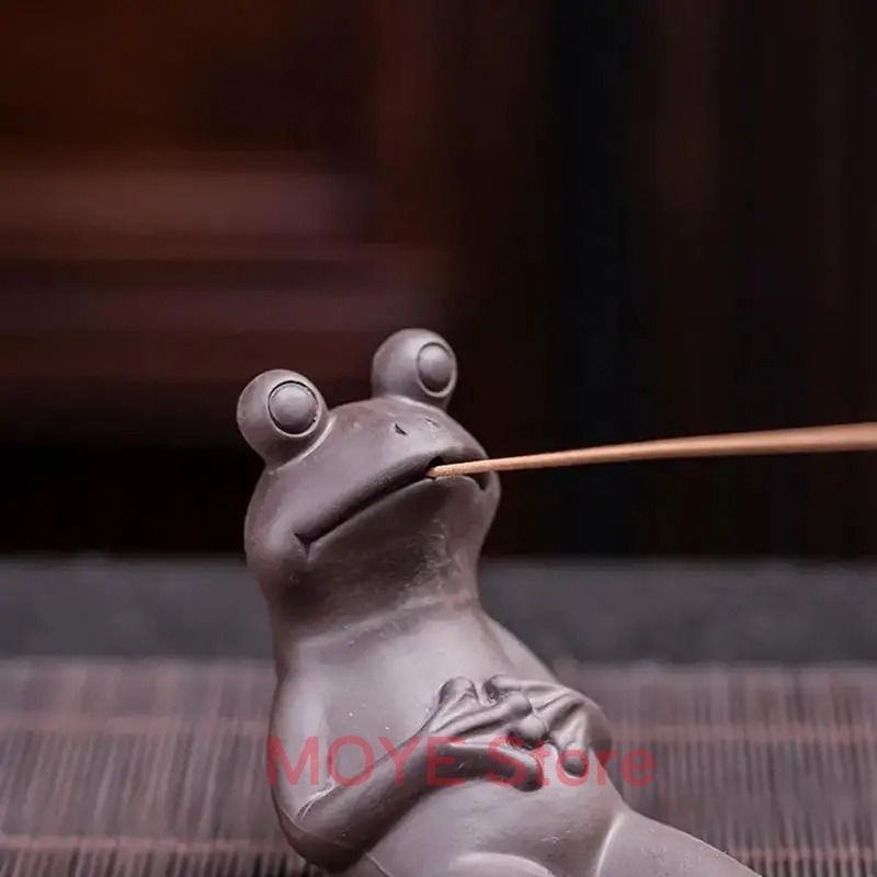 お香 お香立て 線香立て 香炉 カエル 蛙 和モダン おしゃれ インテリア