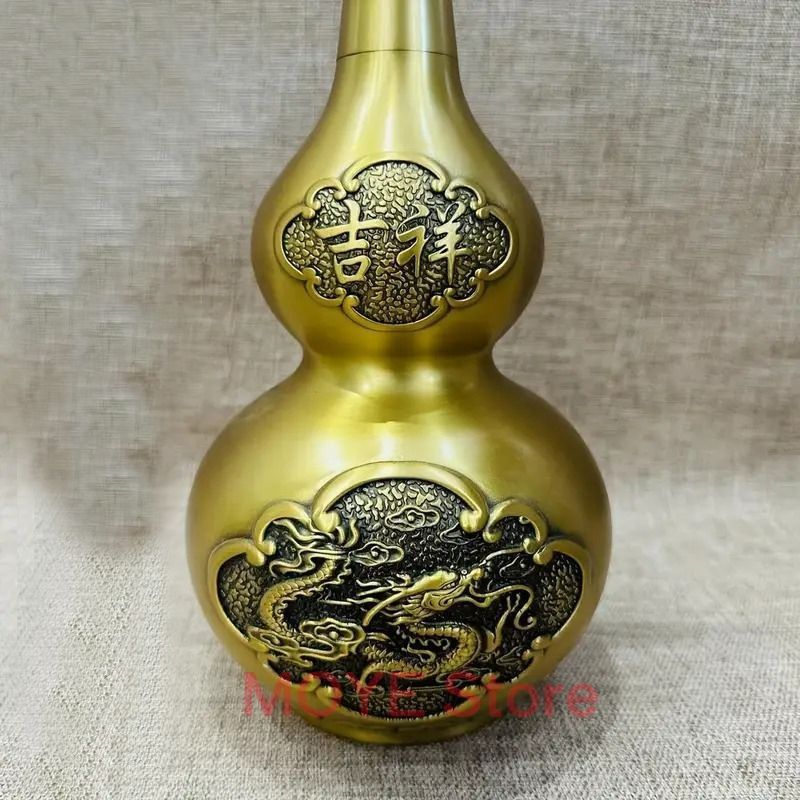 瓢箪 真鍮 台　高彫 彫刻 置物 縁起物 開運 風水 骨董 古美術 アンティーク 瓢箪 オブジェ 置物 ひょうたん 真鍮 縁起物 家内安全 インテリア 玄関