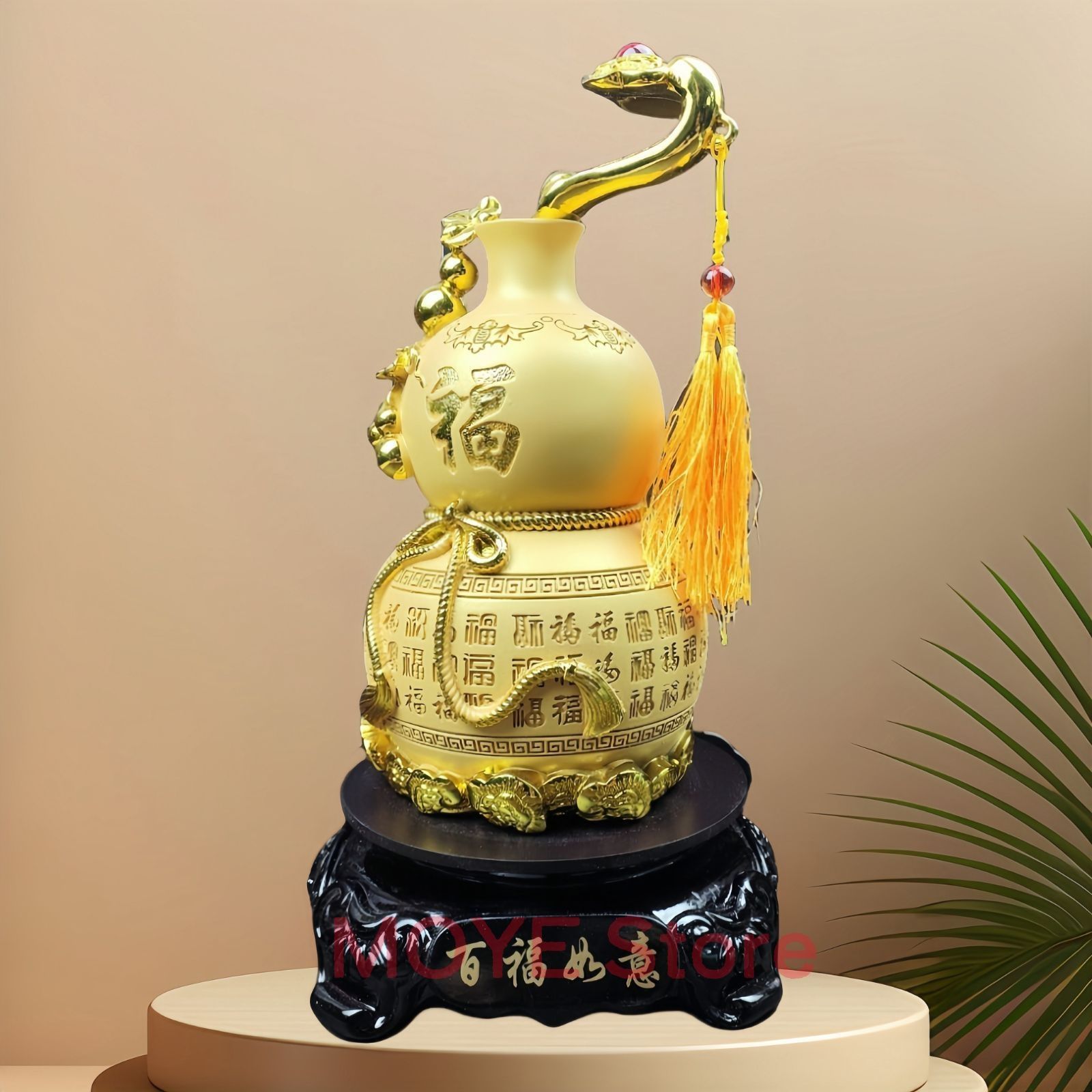 瓢箪 ひょうたん 置物 回転 財運 金運 幸運 開運 無病息災 健康 邪気