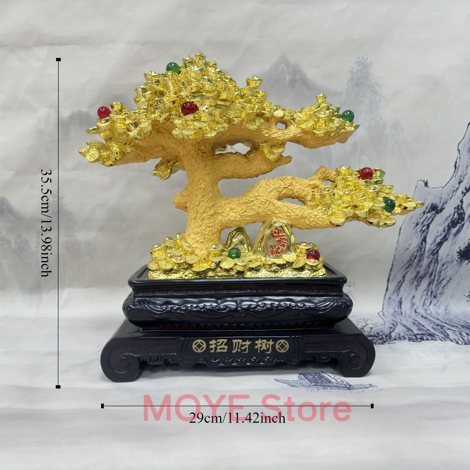 シトリン　オベリスク　ゴールデン　クリスタル　18cm 幸運　開運　金 財 51NJ6VHqM5L._AC_UF894,