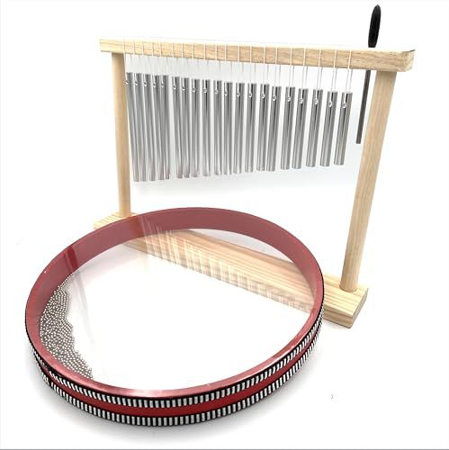 ツリーチャイム 卓上 20音 オーシャンドラム 大きい 30センチ 打楽器 パーカッション ウィンドチャイム 楽器 オーシャンドラムセット 438 e 7 8 a