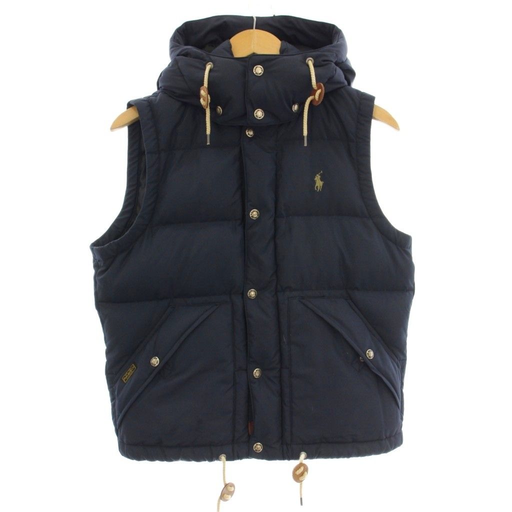 【美品】ポロゴルフ　ダウンベスト　ネイビーSサイズ 楽天市場】POLO RALPH LAUREN【ポロラルフローレン】ダウンベスト
