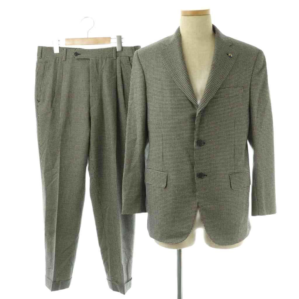 ベルベスト Belvest セットアップスーツ EXTRA FINE WOOL SUPER160s