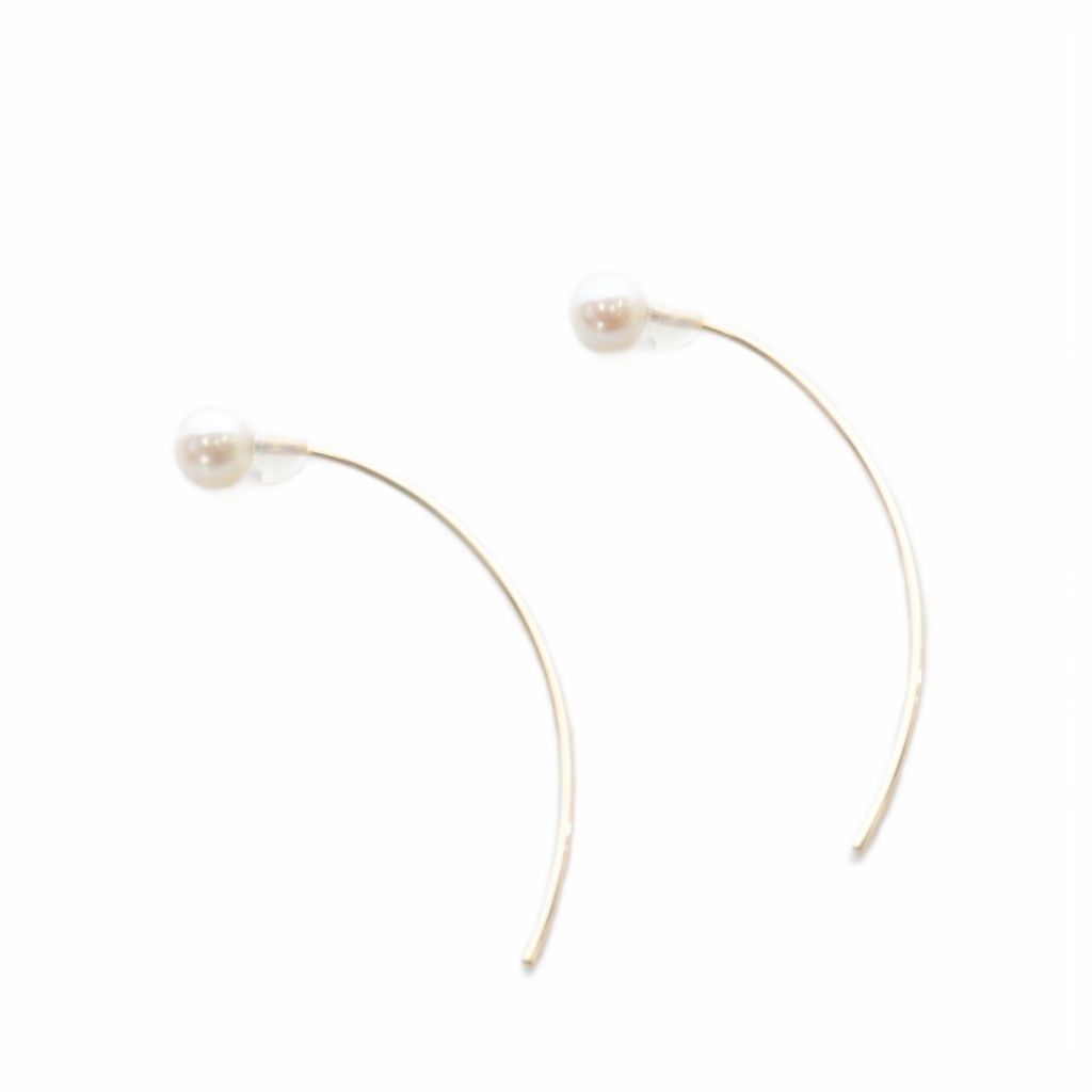 Hirotaka パール アローピアス L K10 真珠 ヒロタカ 楽天市場】HIROTAKA ヒロタカ K10イエローゴールド パール アロー