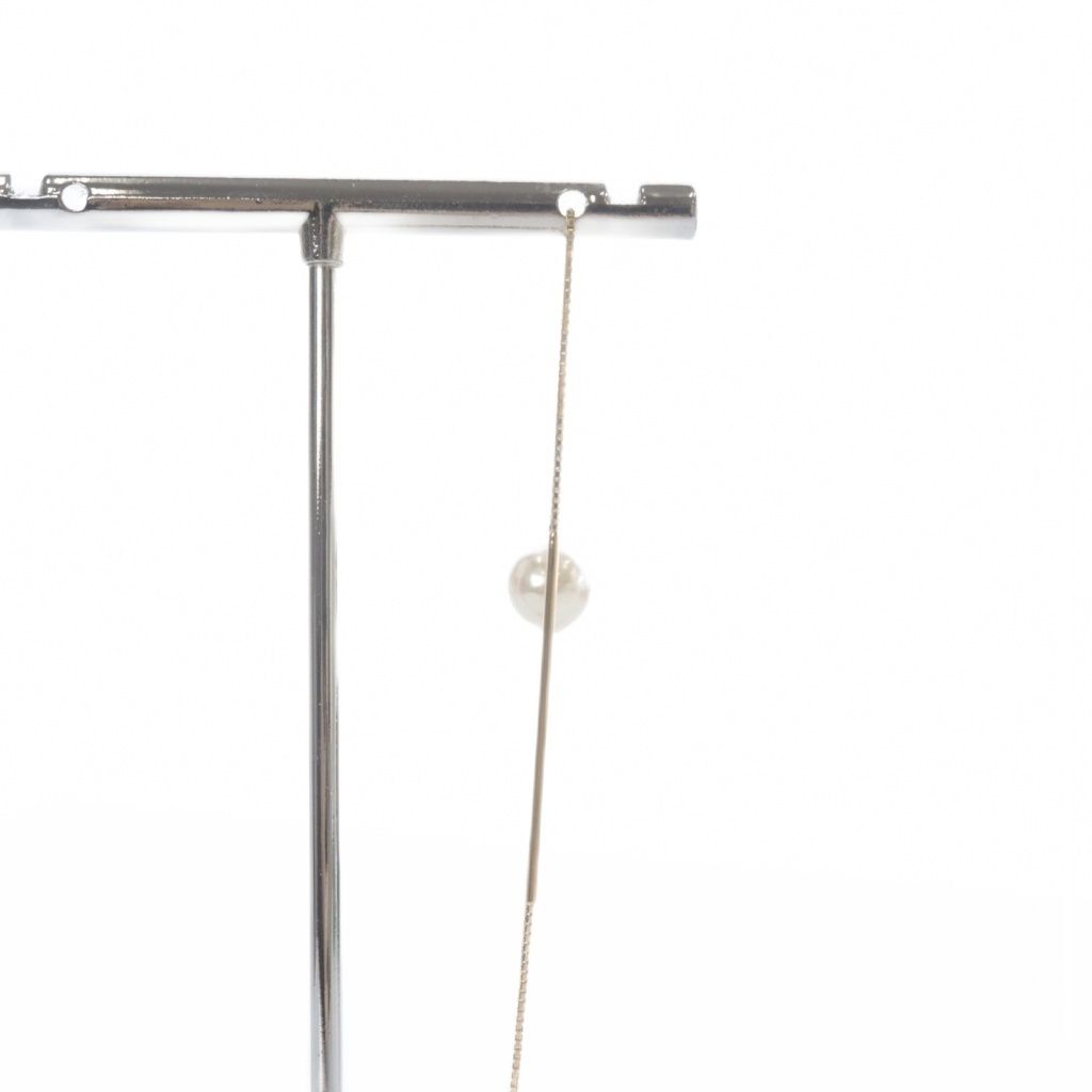 ヒロタカ hirotaka K10 アコヤパール チェーンピアス 片耳 イエロー