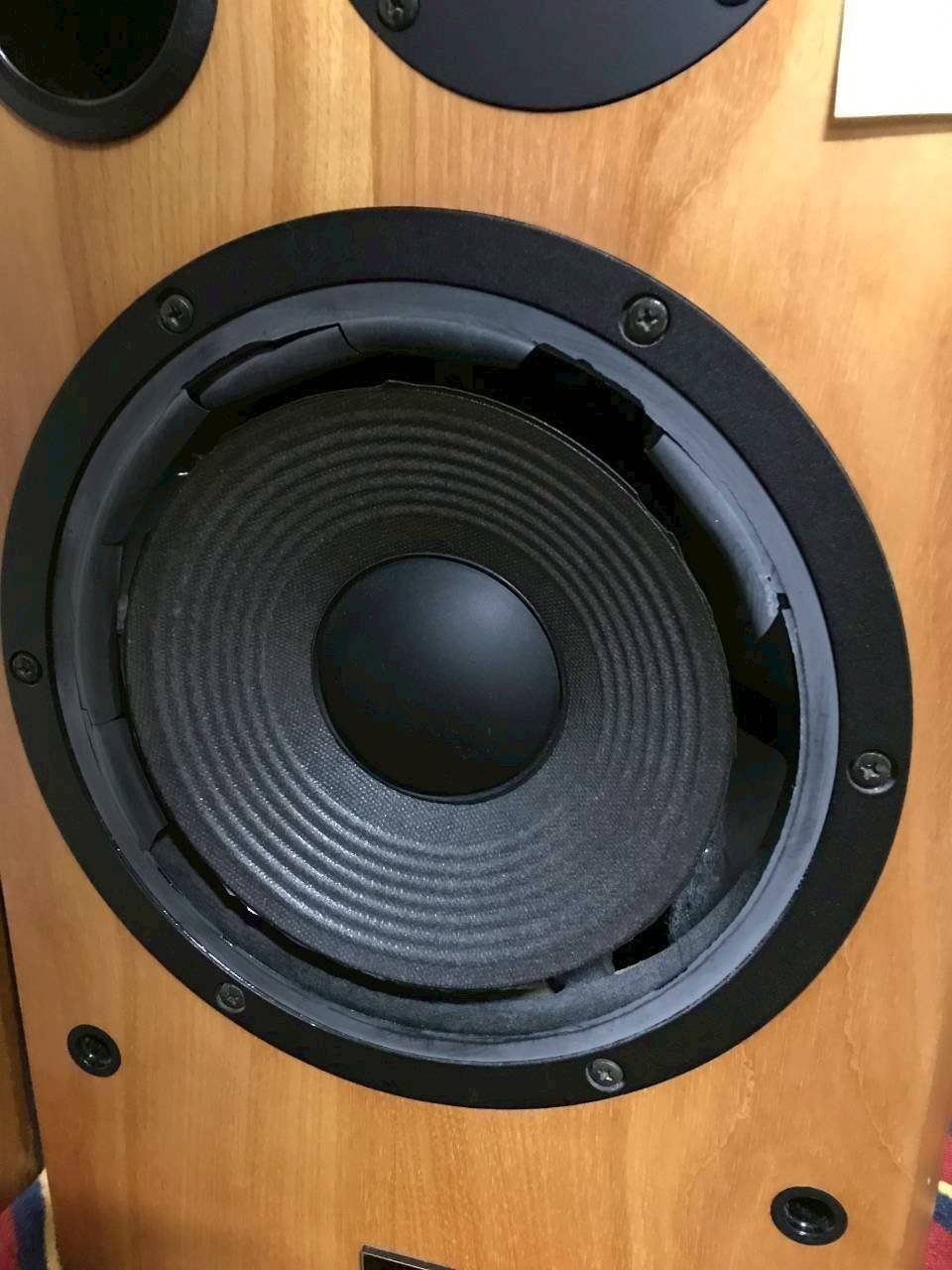 【北見市発】 JBL 2Way Loud-Speaker A820 茶色 センタースピーカー コーン破れ (E3915shshYM) 北見市発】 JBL 2Way Loud-Speaker A820 茶色 センタースピーカー