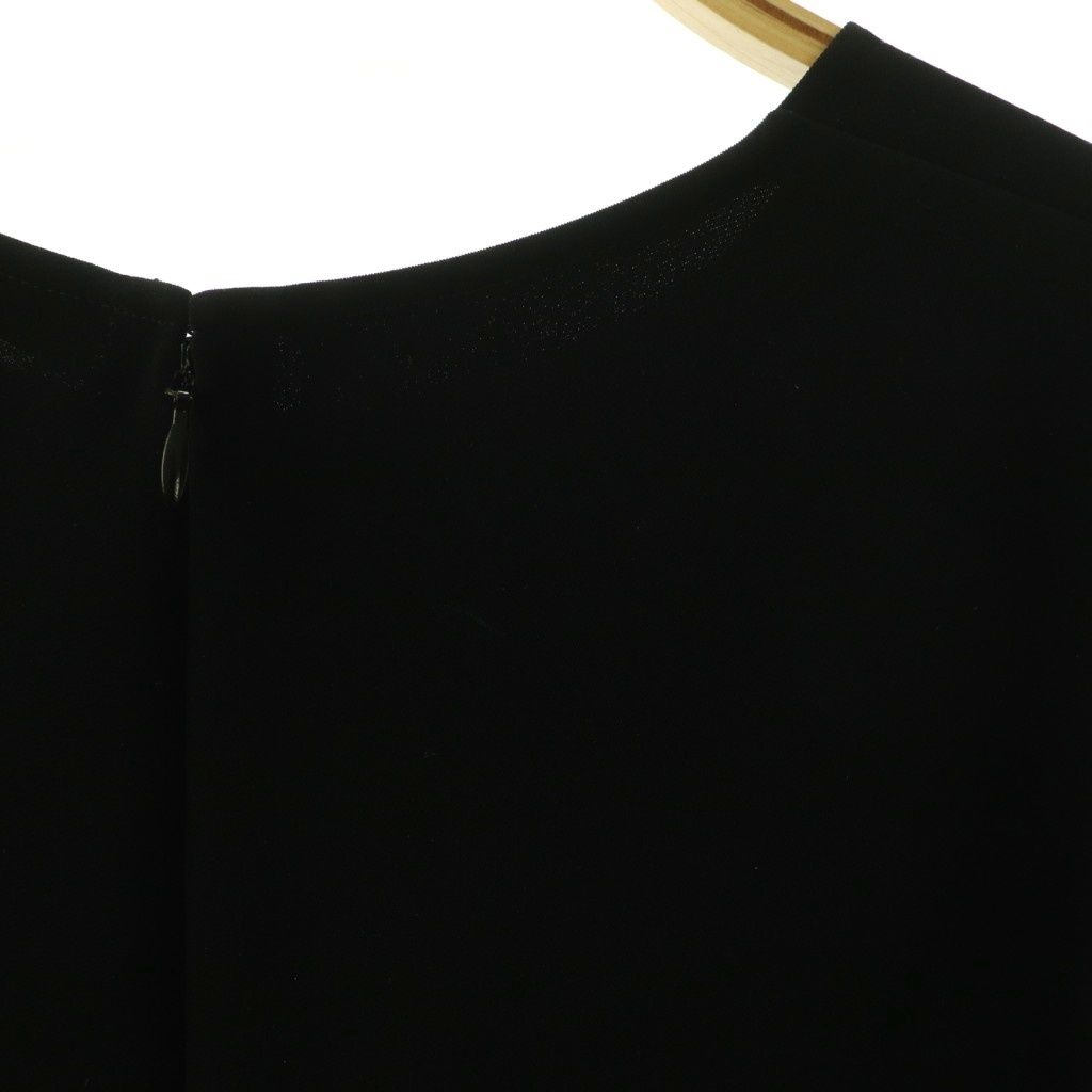 YOKO CHAN クルーネック 7分袖 フレア プルオーバー ブラウス ヨーコ