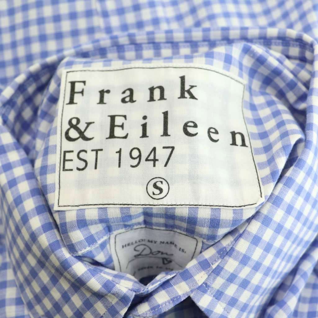 フランク&アイリーン Frank&Eileen DON コットン ギンガムチェック
