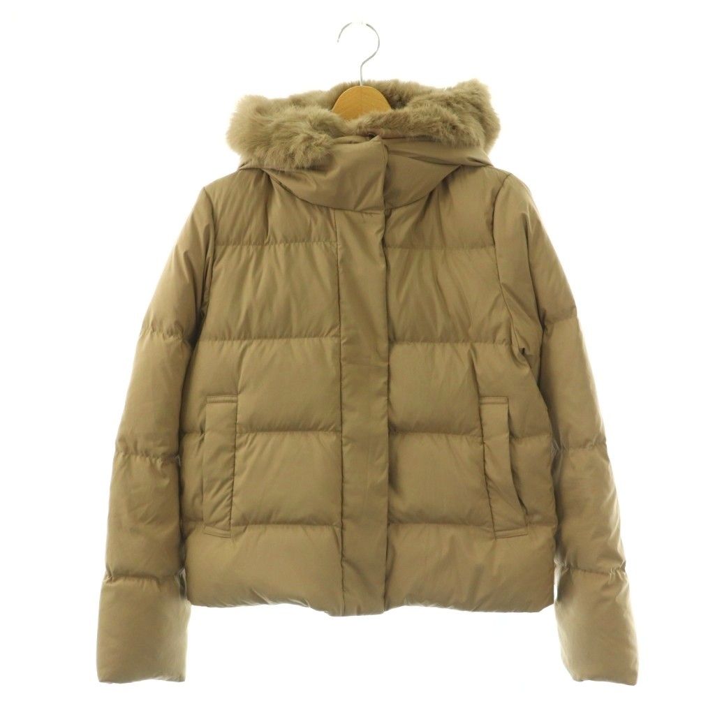 極美品 アーバンリサーチ ラビットファー ダウンジャケット フード