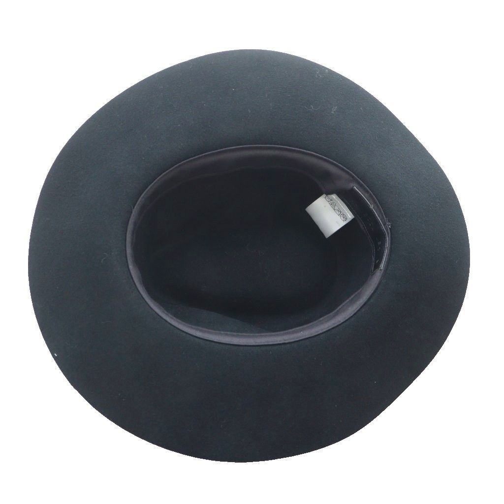 ジャネッサレオン JANESSA LEONE 中折れハット ウール フェルト 黒