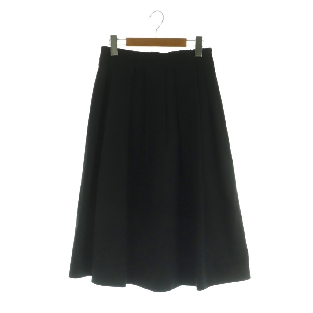 バーニーズニューヨーク BARNEYS NEW YORK タックフレアスカート